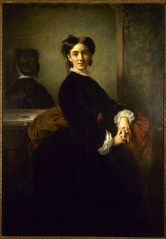 Portrait de Madame Charles Chaplin by Charles Joshua Chaplin