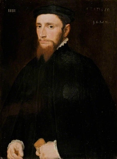 Portrait of a Man, called Mark Ker (died 1584) by Willem Key