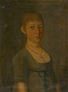 Portrait of a Young Woman by Anonymous