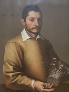 Portrait of an architect by Giuseppe Cesari