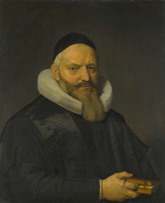 Portrait of Anthony de Wale (1573-1639). Professor of Theology at the University in Leiden by David Bailly