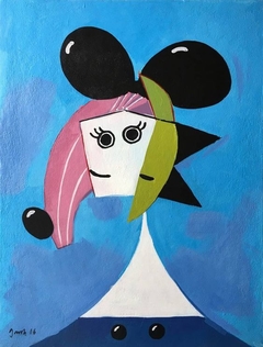 Portrait of Dora Mouse by Garth Bowden