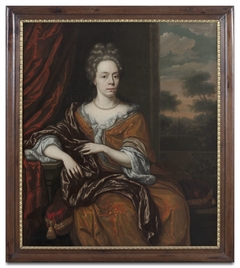 Portrait of Helena Canter-Gruys (1645-1700) by Hermannus Collenius