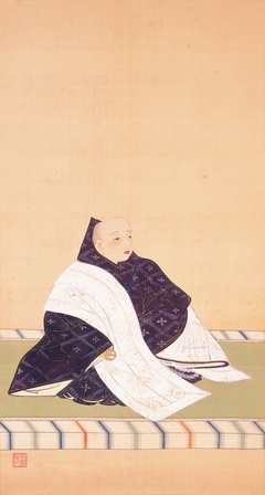 Portrait of Imperial Prince Son’en by Sakai Hoitsu