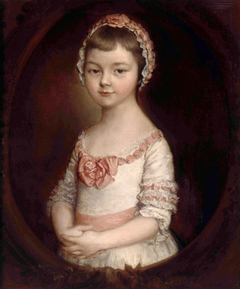 Portrait of Lady Georgiana Spencer by Thomas Gainsborough