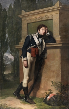 Portrait of Lieutenant Richard Mansergh Saint George (1756/9-1798) by Hugh Douglas Hamilton