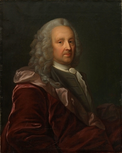 Portrait of Ludvig Holberg. Copy after Johan Roselius by Jørgen Roed