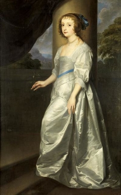 Portrait of Mary Villiers by Anthony van Dyck