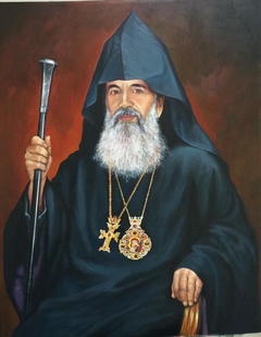 Portrait of Nareg Alemeziyan by Eugen Varzić