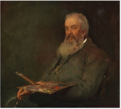 Portrait of Nathaniel Hone (1831-1917), Artist by Walter Osborne