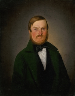 Portrait of Sigismund Tibély by Karol Augustus Tibély