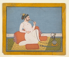 Portrait of Thakur Utham Ram by anonymous painter