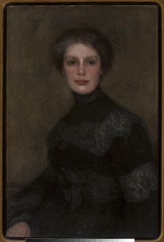 Portrait of Wanda Kułakowska by Józef Pankiewicz