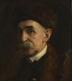 Portret van Albert Bogaert (1838-1921), kapitein infanterie by Henri Goovaerts