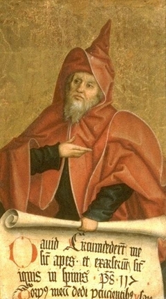 Propheten mit Schriftrolle by Bernhard Strigel