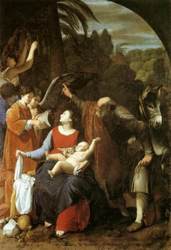 Rest on the Flight into Egypt by Carlo Saraceni