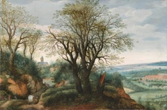 Rolling landscape by Flemish artist