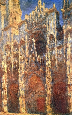 Rouen Cathedral, Portal by Claude Monet