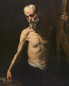 Saint Andrew by Jusepe de Ribera