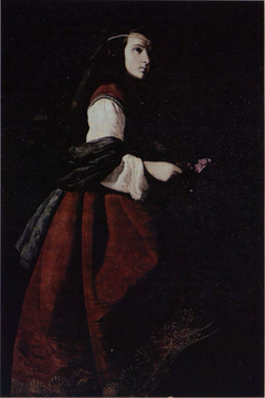 Saint Casilda by Francisco de Zurbarán