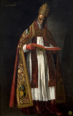 Saint Gregory by Francisco de Zurbarán