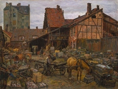 Salvage Depot at Vaterland by Hans Ødegaard