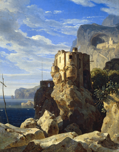 San Francesco bei Amalfi by Ernst Fries