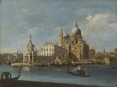 Santa Maria della Salute and the Dogana by Francesco Guardi