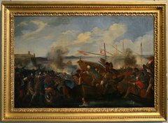 scena di battaglia by Domenico Gargiulo