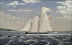 Schooner "Lewis R. Mackey" by James Bard