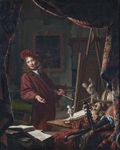 Self-portrait by Michiel van Musscher