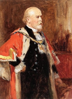 Sir James Hoy (1837-1908), Lord Mayor of Manchester by George Reid