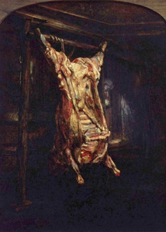 Slaughtered Ox by Rembrandt