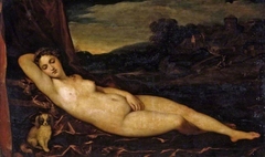 Sleeping Venus by Tizianello