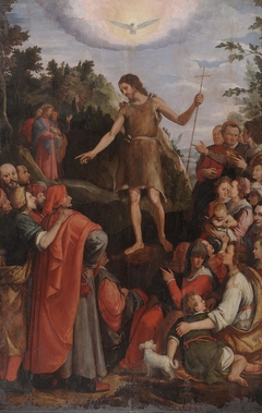 St. John the Baptist Preaching in the Wilderness by Santi di Tito