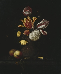 Still life with flowers by Johannes Borman