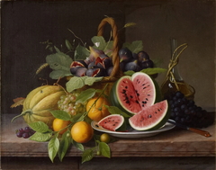 Still life with Fruit by William Hammer