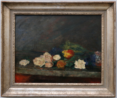 Still Life with Tulips and Roses by James Ensor