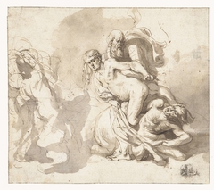 Strijd tussen Lapithen en Centauren by Peter Paul Rubens