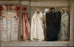 Study for "Frieze of Prophets," Boston Public Library by John Singer Sargent