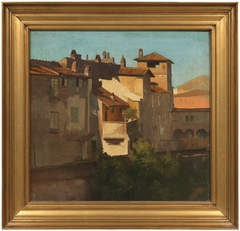 Study from Via Babuino, Rome by Frederik Rohde