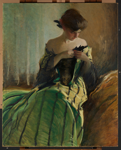 Study in Black and Green by John White Alexander