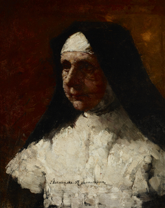 Study of a Nun by Olga Boznańska