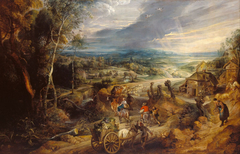 Summer: Peasants Going to Market by Peter Paul Rubens