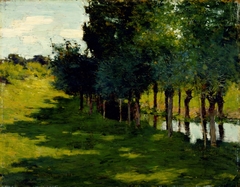 Sunlight and Shadow by Willard Metcalf