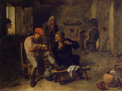 Tavern Scene (The Village Fiddler) by Adriaen Brouwer