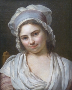 Tête de jeune fille by Françoise Duparc
