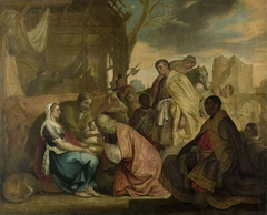 The adoration of the Magi by Joris van Schooten