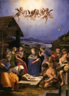 The Adoration of the Shepherds by Agnolo Bronzino