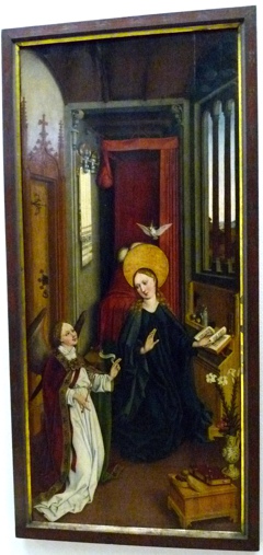 The Annunciation to Mary by Master of the Legend of Ulrich